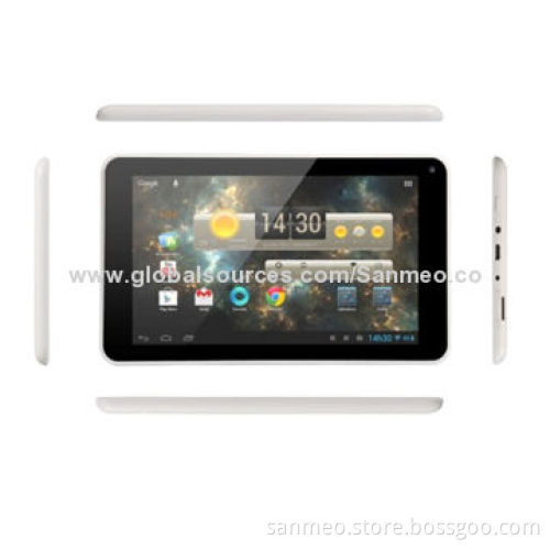 7-inch Tablet PCs, RK 3026 Dual-core Cortex A9 1.2GHz, RAM 512MB + ROM 4/16GB, BT/Wi-Fi/Mic/2,600mAh